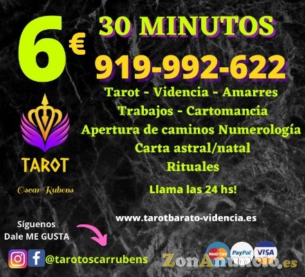 el mejor y más barato tarot las 24hs